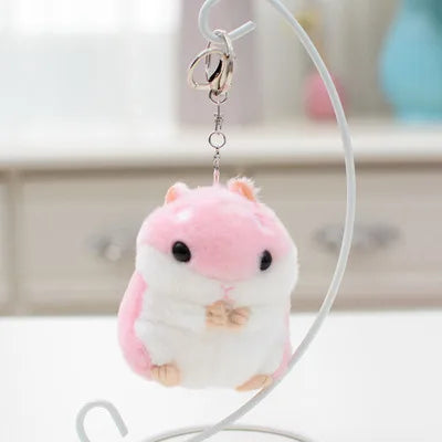 Cute Hamster Keychain