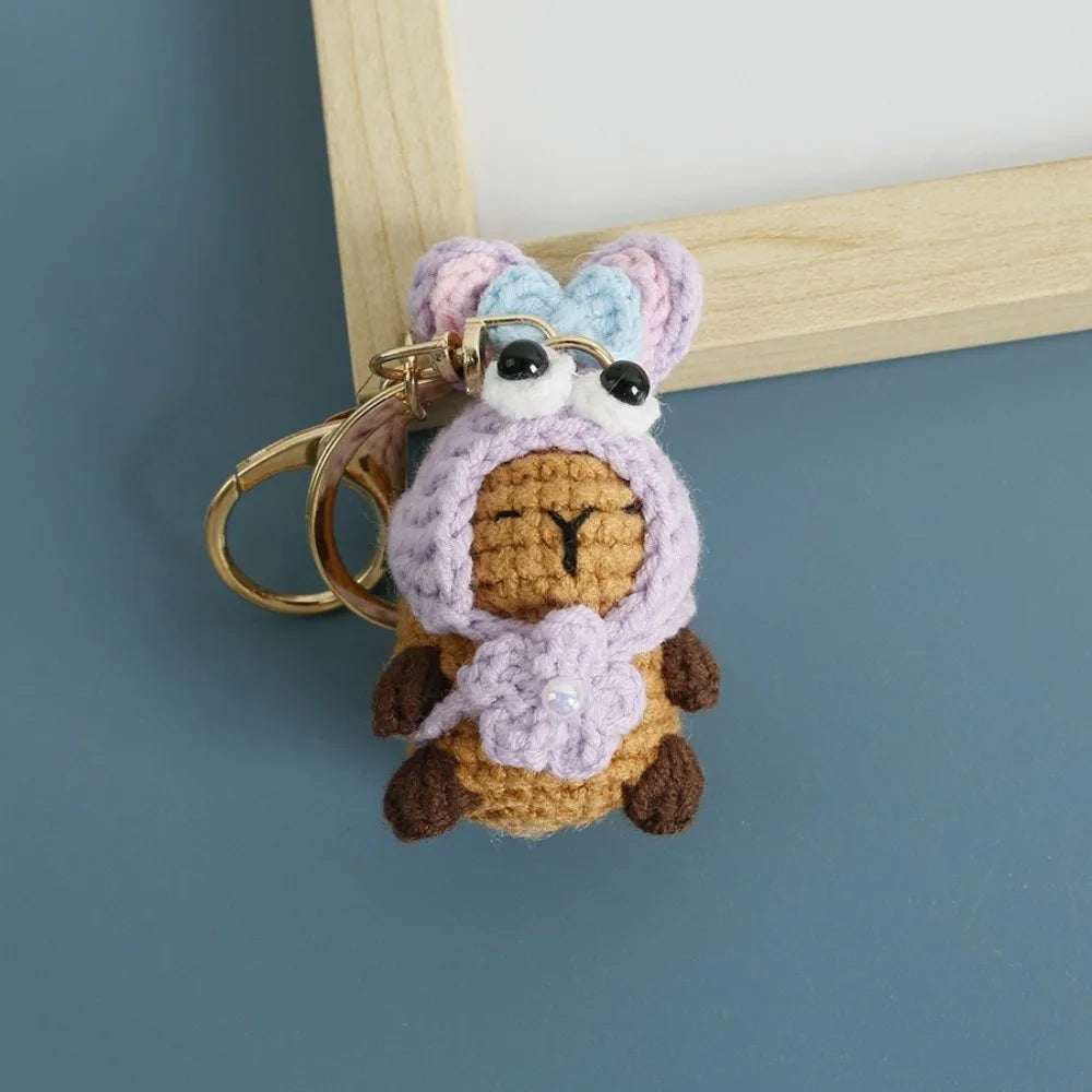 Cora the Cabybara Keychain
