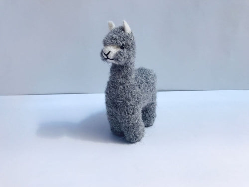 Handcrafted Baby Alpaca Ornament